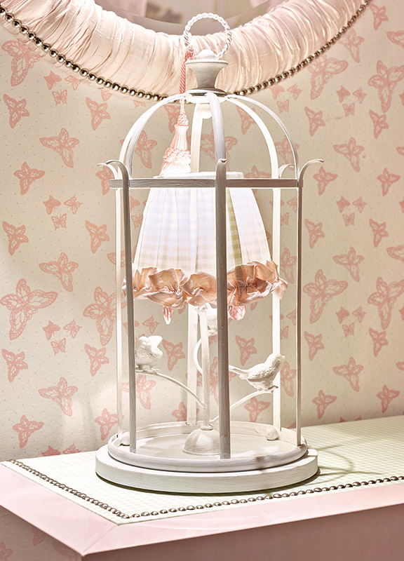 <strong>ML07</strong> birdcage lamp base, 1 light
ø 27 x H. 54 cm