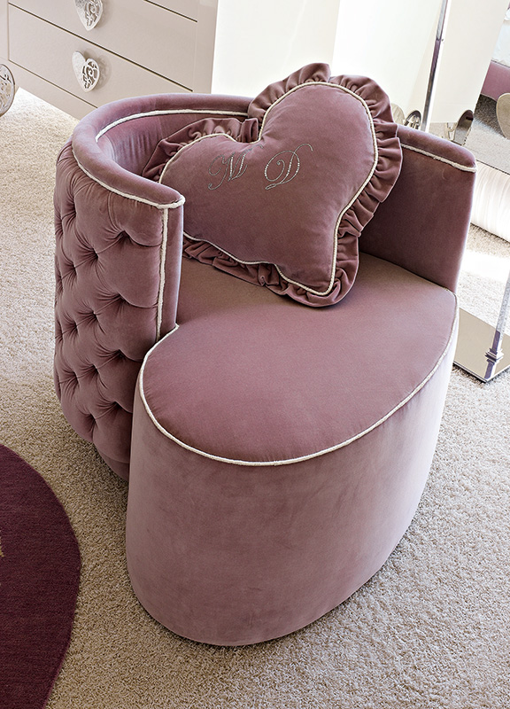 <strong>7205</strong> tufted heart armchair
L. 80 x P. 85 x H. 70 cm