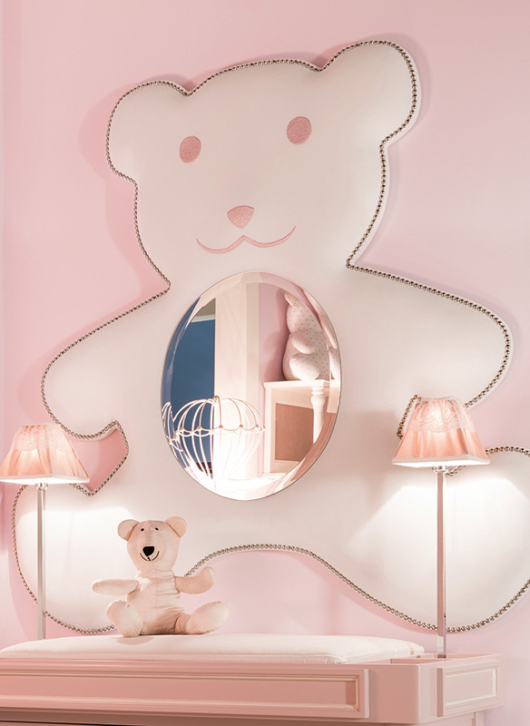 <strong>4032</strong> bear mirror	
L. 140 x P. 6 x H. 140 cm